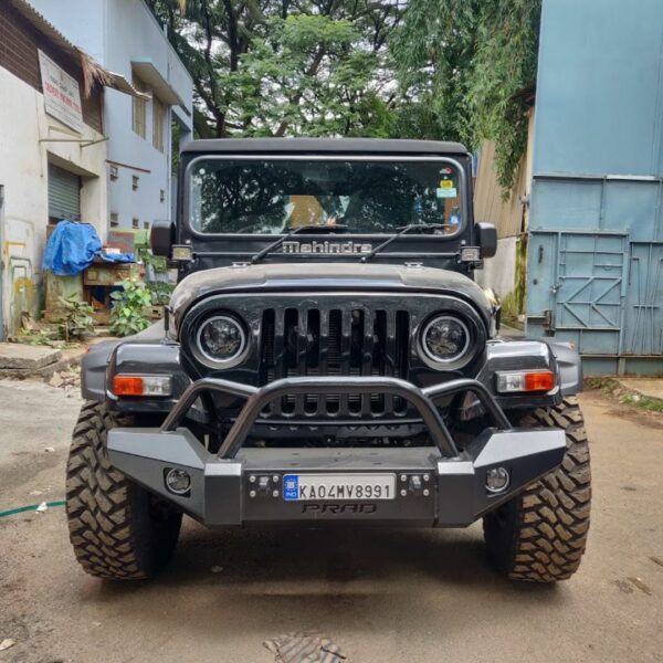 Wrangler Grill (Without Paint) For Thar - Mahindra Thar CRDE